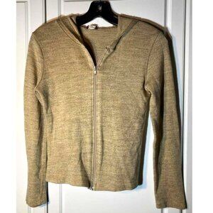 FULL-ZIP LIGHT WEIGHT SANDY HEATHER HOODIE BY timing – JUNIOR LARGE